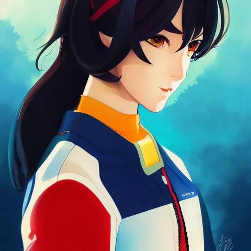 Image similar to speed racer, portrait shinkai makoto studio ghibli studio key hideaki anno sakimichan stanley artgerm lau rossdraws james jean marc simonetti elegant highly detailed digital painting artstation pixiv