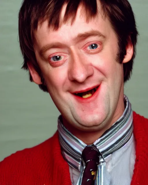 Image similar to film still close - up shot of rodney trotter from the tv show only fools and horses. photographic, photography