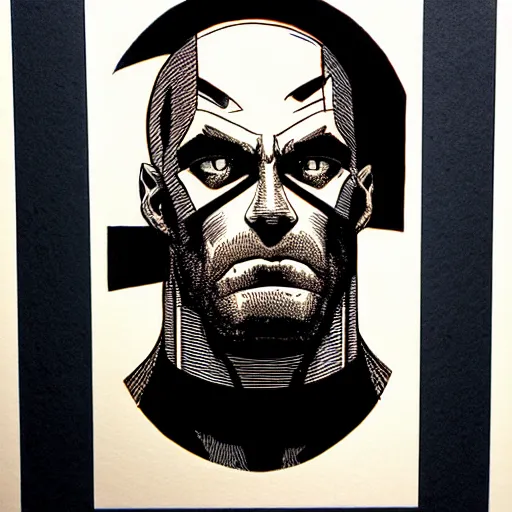 Image similar to medium portrait top light, by jason latour, inspired by marvel comics, etching, fine, sharp high detail,