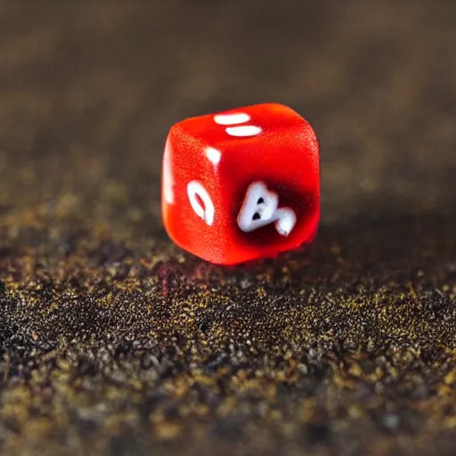 Prompt: d 2 0 as fuzzy dice, realistic photography, high detailed