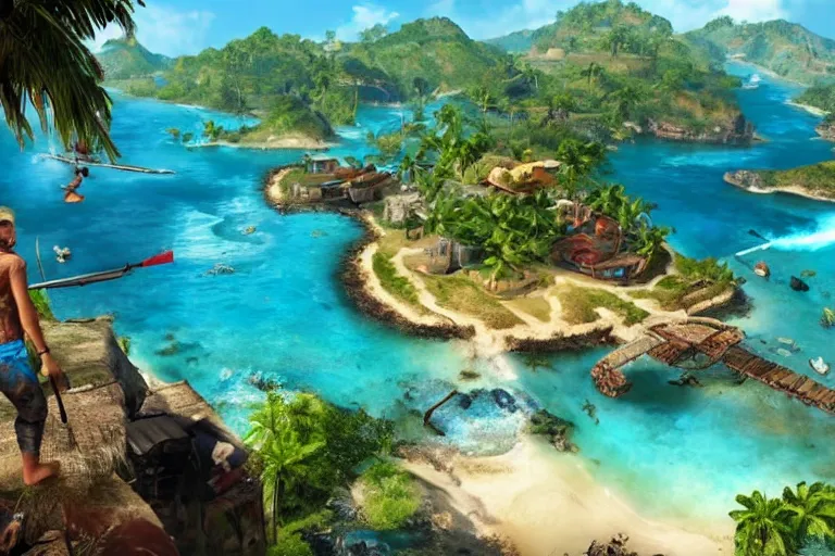 Image similar to Farcry 3 island