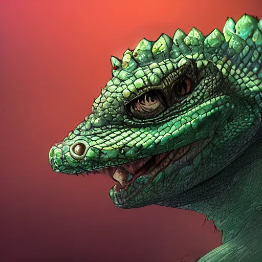 Image similar to mark zuckerberg is reptile, digital art, concept art, fantasy art, highly detailed, hd wallpaper, artstation, deviantart, behance