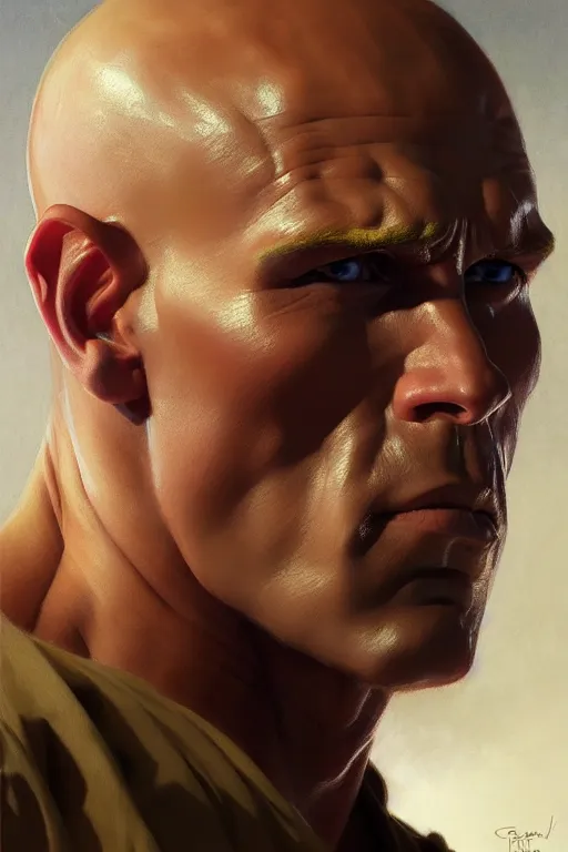 Image similar to portrait of doc savage, character portrait, portrait, close up, highly detailed, intricate detail, amazing detail, sharp focus, radiant light, caustics, by ruan jia and mandy jurgens and artgerm and william - adolphe bouguereau and frank frazetta, greg rutkowski, fantasy, epic digital art