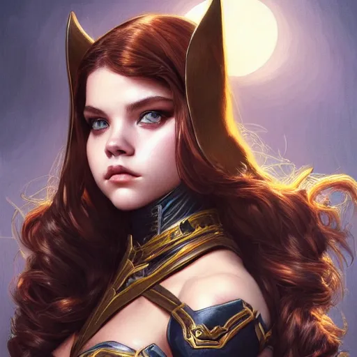 Image similar to beautiful Barbara Palvin as Batgirl, western, closeup, D&D, fantasy, intricate, elegant, highly detailed, digital painting, artstation, concept art, matte, sharp focus, illustration, art by Artgerm and Greg Rutkowski and Alphonse Mucha