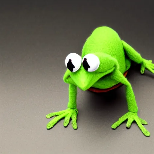 Prompt: kermit the frog