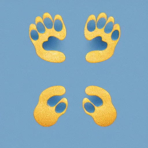 Image similar to Logo of a cat paw reaching for a golden coin. Detailed, Vivid, 8K, Epic, Masterpiece