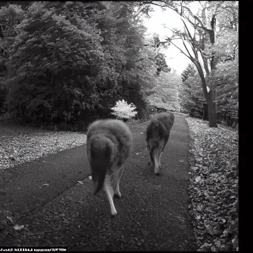 Image similar to chicago mayor lori lightfoot was spotted on woodland trail cam at midnight infrared