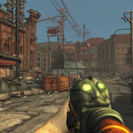 Image similar to screenshot of fallout : moscow