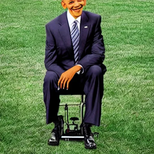 Prompt: obama dwarf