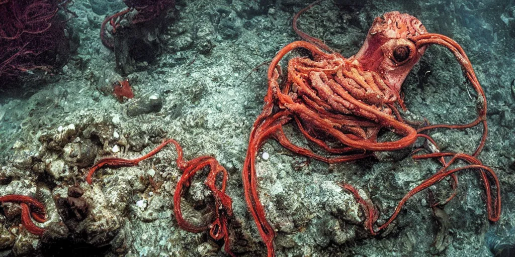 Image similar to strange deep sea creature national geographic photo