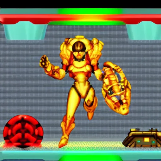 Image similar to screenshot metroid on nintendo 6 4