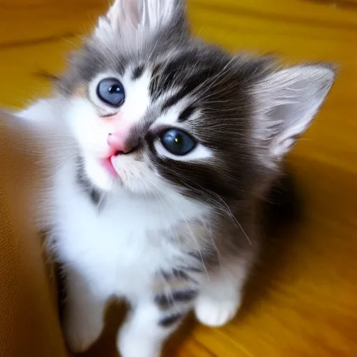 Image similar to the cutest kitten in the world