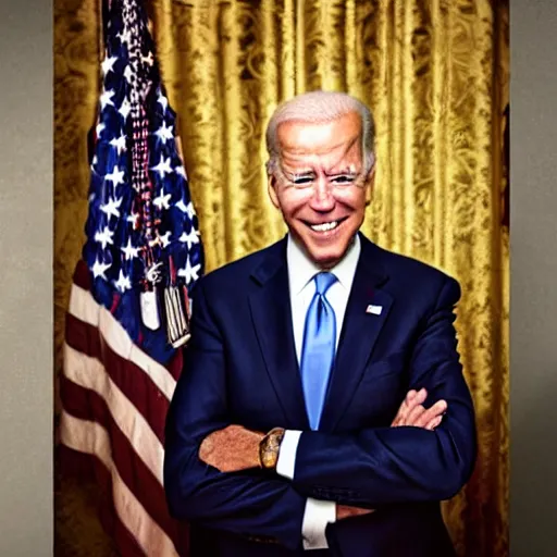 Prompt: joe biden with dreads, award winning fashion photography, award winning portrait photography