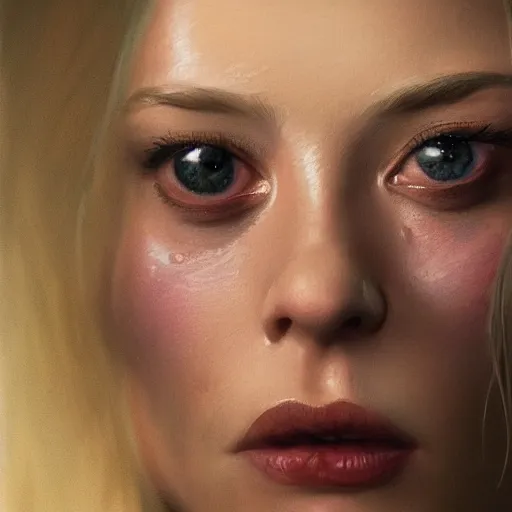 Image similar to Olivia Taylor Dudley as Slowpoke, detailed, centered, digital painting, artstation, concept art, donato giancola, Joseph Christian Leyendecker, WLOP, Boris Vallejo, Breathtaking, 8k resolution, extremely detailed, beautiful, establishing shot, artistic, hyperrealistic, beautiful face, octane render, cinematic lighting, dramatic lighting, masterpiece