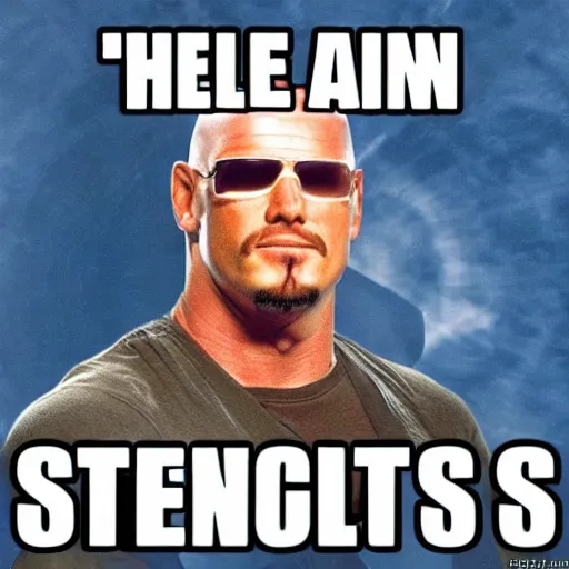 Image similar to stone cold steve austin powers