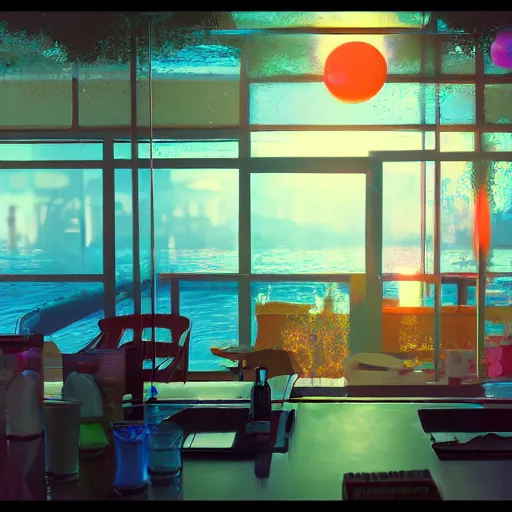 Image similar to liquids, colorful, cinematic, by ilyu kuvshinov, super detailed, unreal engine 5