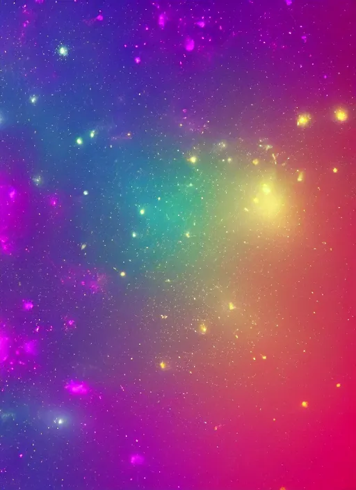 Image similar to purple and yellow abstract, voxel - based galaxy background, unreal engine, high contrast, high quality wallpaper, 4 k