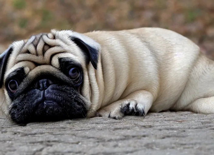 Prompt: Pug Slug