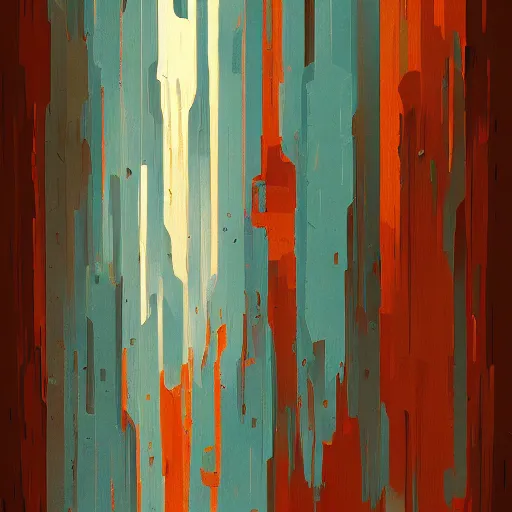 Image similar to digital painted stylized wood texture by james gilleard, painterly, digital art, artstation,