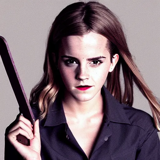 Image similar to emma watson as buffy the vampire slayer