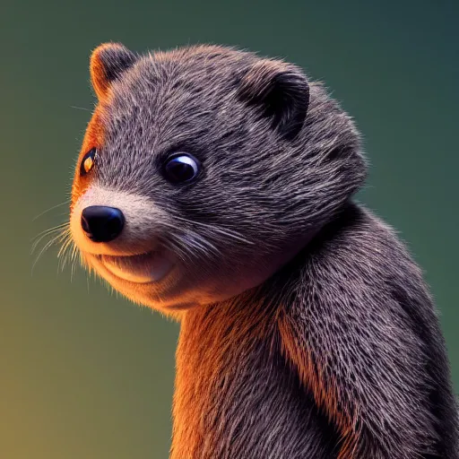 Prompt: hyperrealistic dslr film still of justin bieber disguised as anthropomorphous woodchuck, stunning 8 k octane comprehensive 3 d render, inspired by istvan sandorfi & greg rutkowski & unreal engine, perfect symmetry, dim volumetric cinematic lighting, extremely hyper - detailed, incredibly real lifelike attributes & flesh texture, intricate, masterpiece, artstation