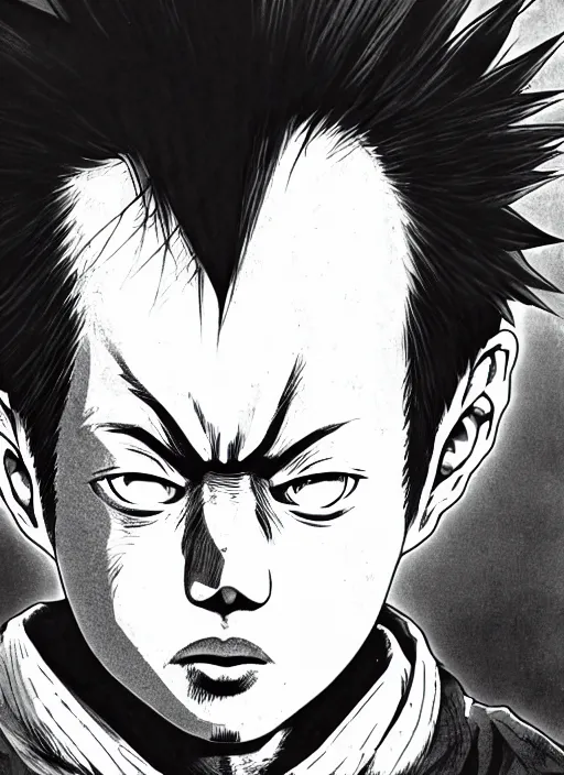 Image similar to Hyperrealistic photograph of Tetsuo/// from the manga Akira, hyper detailled, sharp focus, 4k