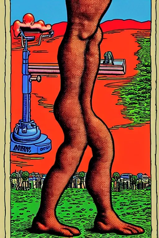 Image similar to art by r. crumb