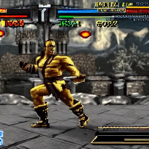 Prompt: Mortal Kombat Reckoning 16bit revival
