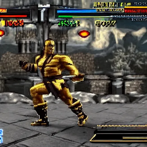 Mortal Kombat 1992 Scorpion Fatality Arcade Screenshot