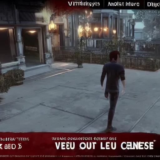 Image similar to high quality screenshot of upcoming Angel (BTVS) video game for PS5, Xbox Series X and PC