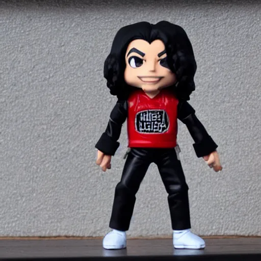 Image similar to michael jackson, michael jackson, michael jackson, michael jackson, michael jackson, michael jackson, michael jackson, michael jackson, ( ( ( mickey mouse ) ) ), nendroid, butcher billy style