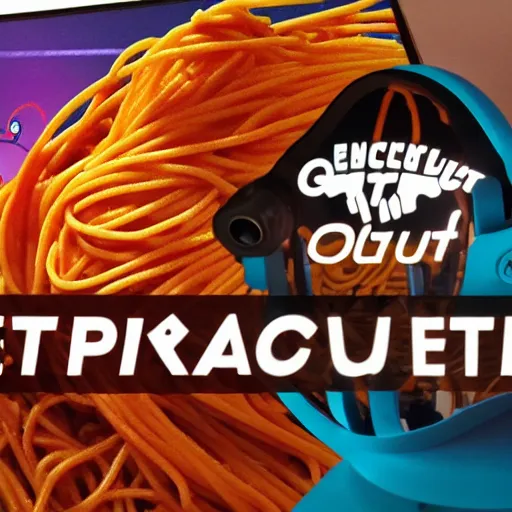 Prompt: spaghetti Oculus quest 2 spaghetti