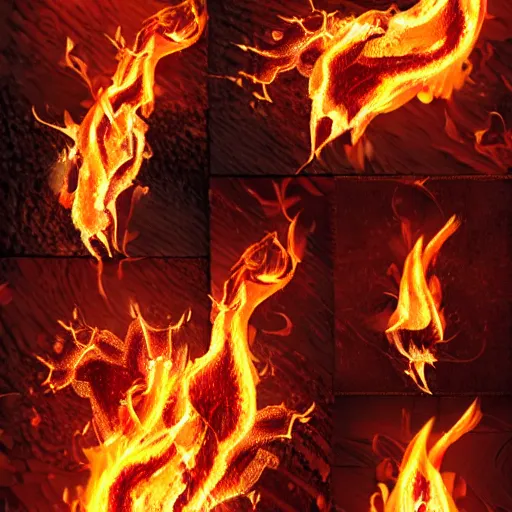 Image similar to fire realistic effect