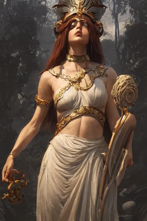 Prompt: goddess of the italy, highly detailed, digital painting, artstation, concept art, smooth, sharp focus, illustration, unreal engine 5, 8 k, art by artgerm and greg rutkowski and edgar maxence