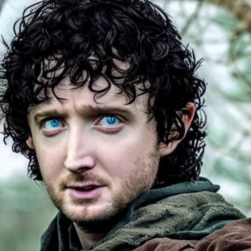 Prompt: Aaron Paul as Frodo