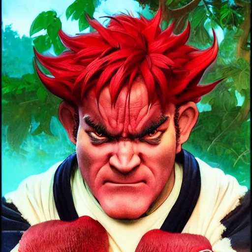 Akuma Street Fighter 4 Sticker