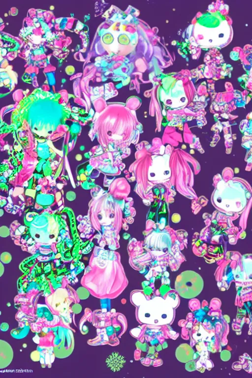 weirdcore-dreamcore ♡°-Candy Fobit-°♡ - Illustrations ART street