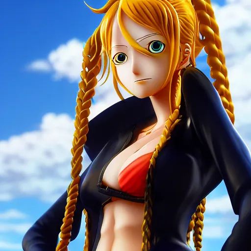 One Piece Nami - Nami_04-pruned, Stable Diffusion LoRA