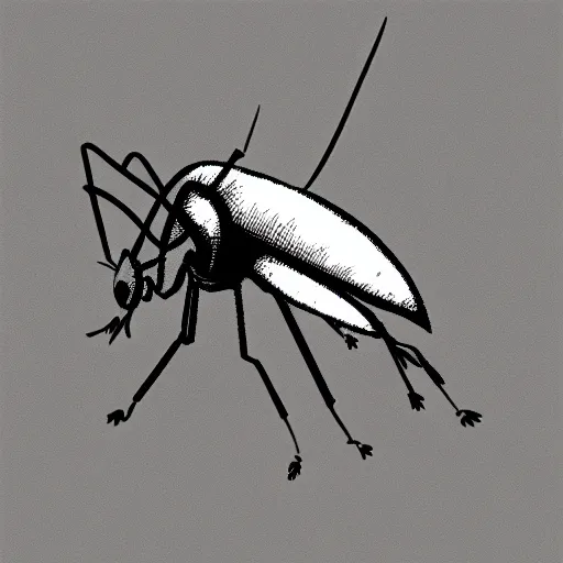 Image similar to digital art of a mosquito high quality trending on art station