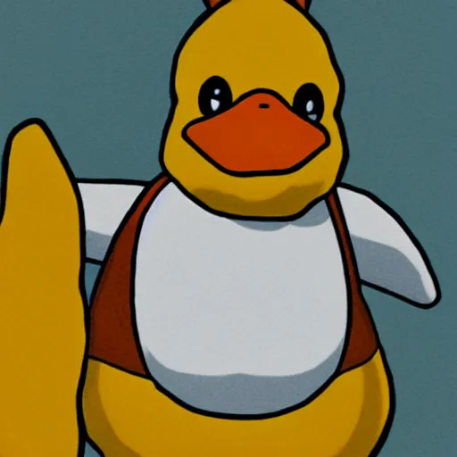 Prompt: psyduck photorealistic