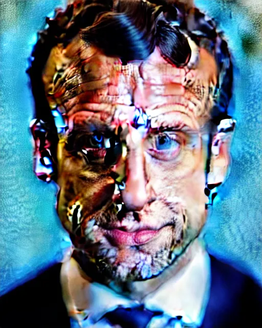 Prompt: hyperrealistic mixed media painting of Emmanuel Macron looks like Superman, marvel, heroic pose, stunning 3d render inspired art by P. Craig Russell and Barry Windsor-Smith + perfect facial symmetry + dim volumetric lighting, 8k octane beautifully detailed render, post-processing, extremely hyperdetailed, intricate, epic composition, grim yet sparkling atmosphere, cinematic lighting + masterpiece, trending on artstation, very very detailed, masterpiece, stunning