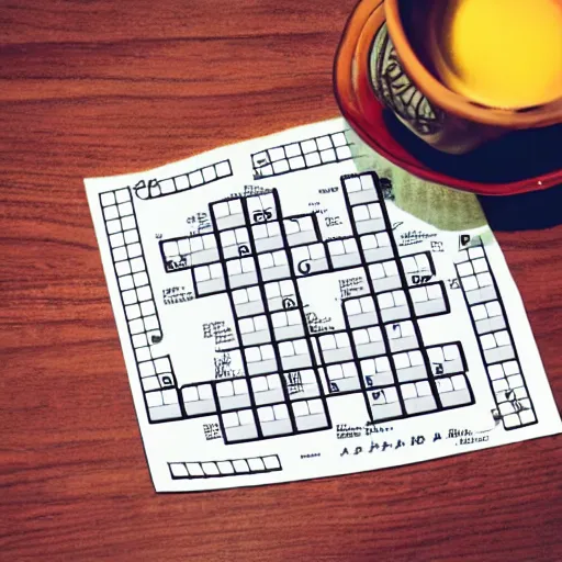 Image similar to crossword puzzle