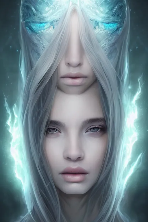 Prompt: a photographic portrait of an attractive young girl, partially clothed in ethereal armor, surrounded by faint whisps of plasma, emitting psychic powers, beautiful bone structure, perfectly proportioned face, perfect eyes, intricate, elegant, highly detailed, hyper detailed, trending on tumblr, by artgerm, by loish, fantasy scene, fantasy aesthetic, trending on Artstation