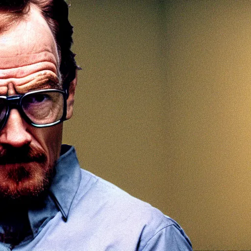 Prompt: Bryan Cranston as Gordon Freeman in H.E.V., still from a film