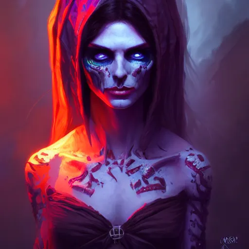 Image similar to the necromancer, perfect eyes, full body shot, portrait, vivid colors, elegant, concept art, sharp focus, digital art, Hyper-realistic, 4K, Unreal Engine, Highly Detailed, HD, Dramatic Lighting by Brom, trending on Artstation