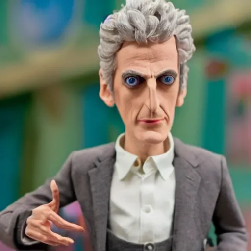 Image similar to peter capaldi claymation