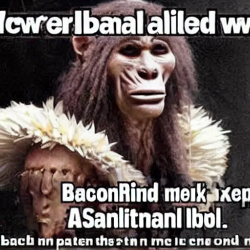 Prompt: neanderthal ballet meme