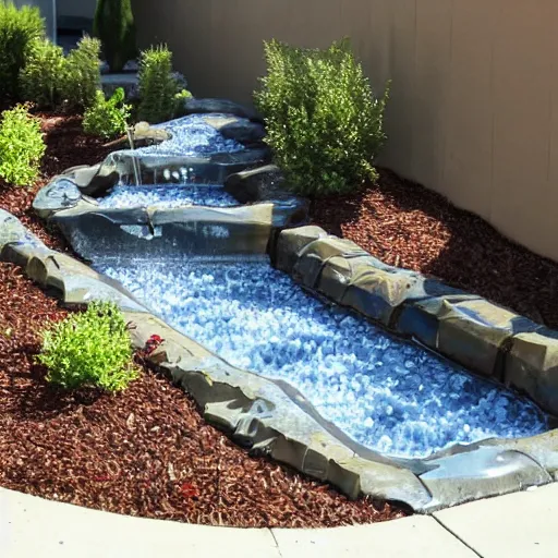 Image similar to water feature at walmart