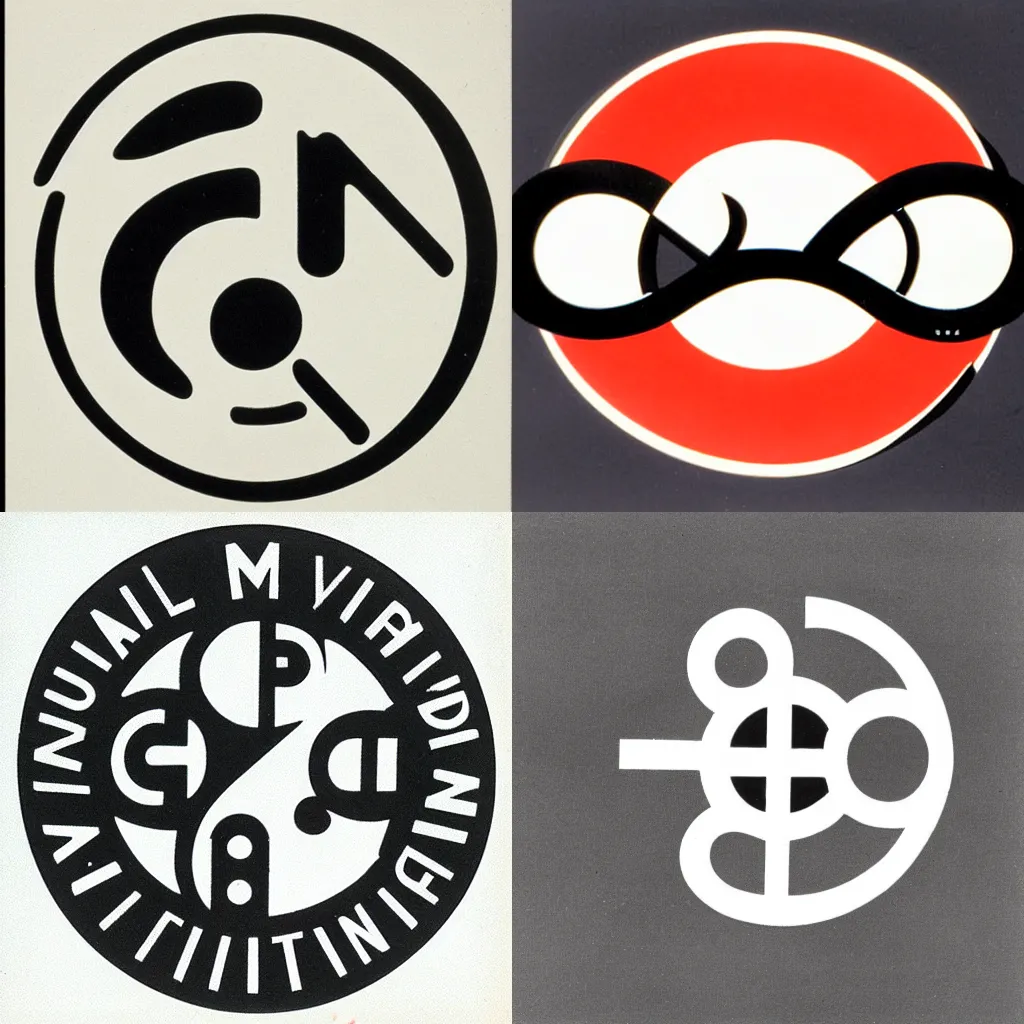 Prompt: swiss modernist circular logo for the company gpt, black and white, helvetica typeface, 1 9 7 0 s 1 9 7 8, gpt