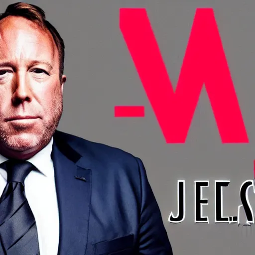 Image similar to alex jones takes on the radical left